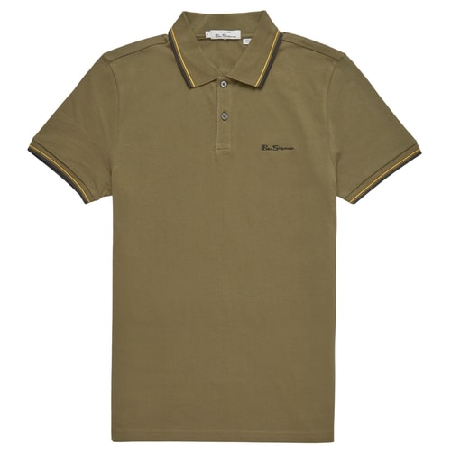 Ben Sherman Signature Piqué-Poloshirt Camouflage